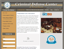 Tablet Screenshot of macriminaldefensecenter.com